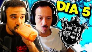 MEJORES MOMENTOS de ILLOJUAN en Dont Starve Together Día 5  Andrés Knekro Menos Trece