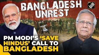 “Ensure safety of Hindus…” PM Modi asks Bangladesh Head MD Yunus to protect minority communities