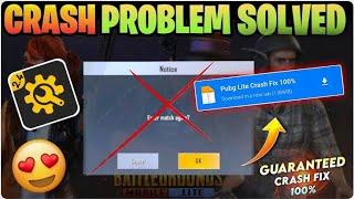 pubg lite crash problem fix pubg lite crash problem solve #pubgmobilelite