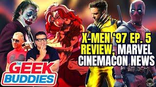 X-MEN 97 EPISODE 5 Spoiler Review Marvel CinemaCon News Joker 2 Trailer - THE HOT MIC