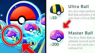 Get Unlimited MASTER BALL in pokemon go.