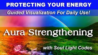 Aura Repair & Sealing with Rainbow Energy   Guided Visualization Energy Protection 