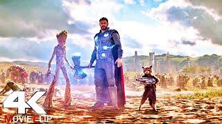 Avengers Vs Thanos Army Fight Scene In Hindi - Avengers Infinity War Final Battle 4K HD
