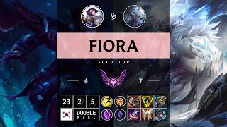 Fiora Top vs Volibear - KR Master Patch 14.12