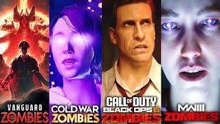 COD Zombies Dark Aether Story ALL Cutscenes Cold War Vanguard MW3 & Black Ops 6 Zombies Cutscenes