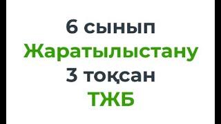 6 сынып Жаратылыстану 3 тоқсан ТЖБ