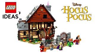 LEGO IDEAS Disney Hocus Pocus Das Hexenhaus der Sanderson-Schwestern 21341 - Speed build