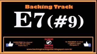 Backing Track  E7 #9