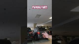 PARKING FAIL  #parkingfail #meanpeoplesuck #bekind #reconsideration #dontbeselfish