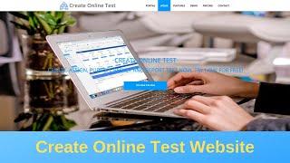 Create Online Test Website  Free Online Test Creator  Conduct Online Test