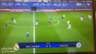 Ciyaaraha maanta Real iyo Chelsea oo bilaabmatay hada