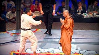 When a Karate Fighter Challenge a Shaolin Kung Fu Master You Wont Believe What Happens Next