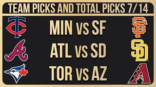 MLB Picks and Predictions Today 71424  MLB Picks Today 7142024