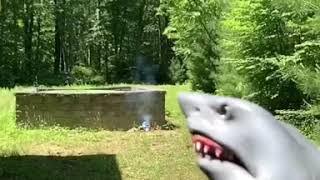 SHARK PUPPET ENDS BABY SHARK