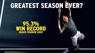 Roger Federer 2005 was on Another Level