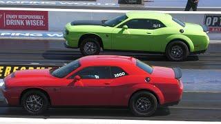 Dodge Demon 170 drag race