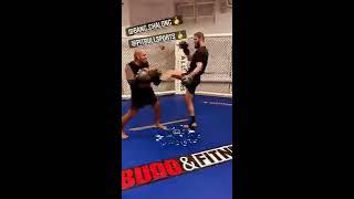 Khamzat Chimaev Training Borz Preparing to Fight Leon Edwards