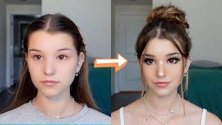 ATTEMPTING CLEAN GIRL MAKEUP TUTORIAL