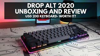 DROPping 200 dollars on a keyboard Drop Alt 2020 Unboxing and Review. Is it worth it?
