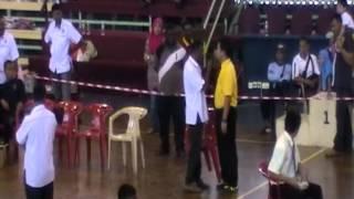 Remaja Johor Taekwondo Championship 2013 Shameful Act