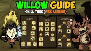 Ultimate WILLOW Character Guide Skill Tree Explained in Dont Starve Together