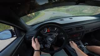 POV drifting up a mountain m3 e92