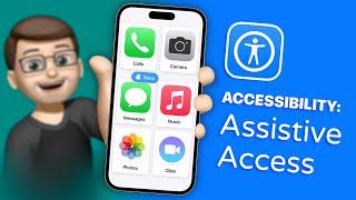 Simplify and Reduce Clutter on your iPhone with Assistive Access Complete Tutorial