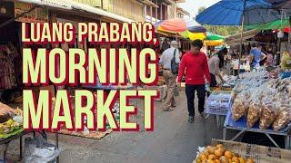 Luang Prabang Morning Market Laos