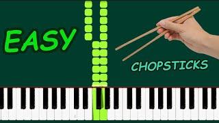 CHOPSTICKS - EASY Piano Tutorial for beginners