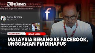 Malaysia Marah ke Facebook Usai Unggahan Perdana Menteri Soal Palestina Dihapus