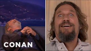 Jeff Bridges Insane Big Lebowski Story  CONAN on TBS