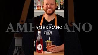 Making an Americano with Savoia