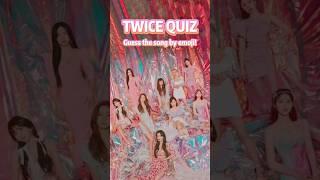 GUESS THE SONG BY EMOJI ONCE QUIZ 3 #twice #once #quiz #twicequiz #twiceonce #playtime #once4ever