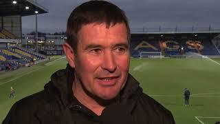 Nigel Clough on Gillingham win