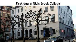 First day of College Niels Brock CBC Vlog -3  B-Dox