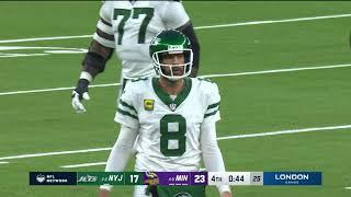 Stephon Gilmores INT vs. Rodgers ices Vikings win over Jets in London