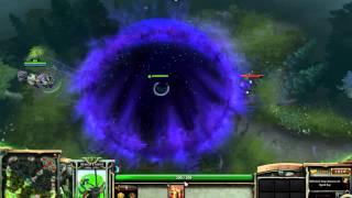 Dota 2 - Techies Mines and Chronosphere Demonstration