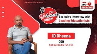 How can you study abroad hassle-free? - JD Dheena speaks on “The Edu-Leaders’ Show”