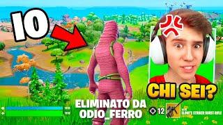 Lo STREAMSNIPERO con un ACCOUNT SEGRETO Mentre è in LIVE Fortnite