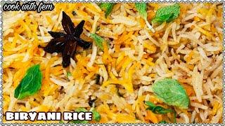 Biryani Rice  Plain Biryani For Mutton And Chicken Curry  How To Make Basmati Biryani Rice