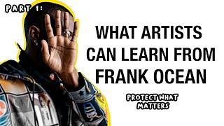 Frank Ocean Creative Advice Protecting Your Energy and How to Finish Projects