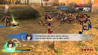 Sengoku BASARA Samurai Heroes - Tsuruhime Gameplay HD 720p