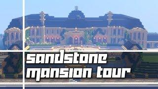 Minecraft Sandstone Mansion Twitch Sub Server Tour - #4