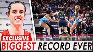 Caitlin Clark Sets Stunning WNBA Record  Indiana Fever vs. Loas Angeles Sparks Highlights