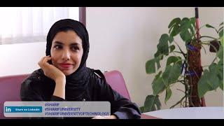 Noor AL-Naabi an undergraduate student from Oman  talks about her pleasant experience at Sharif