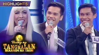 Vice Ganda jokes around with TNT Duo Jovany and Aljun  Tawag Ng Tanghalan Duets