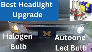 Autoone led HeadlightFoglamp Upgrade Installation