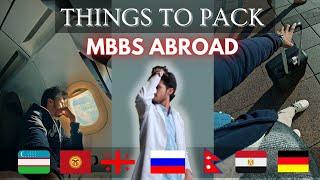 Maximize Your Study Abroad Experience Essential Packing List for MBBS ABROAD  MedXabi