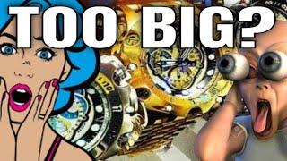 Invicta Watch Unboxing  Are Invicta Watches Too Big?