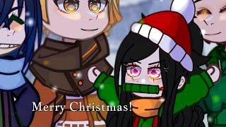 All i want for Christmas is you️  Ft. Kamaboko squad  Demon slayerkny meme  Gacha club